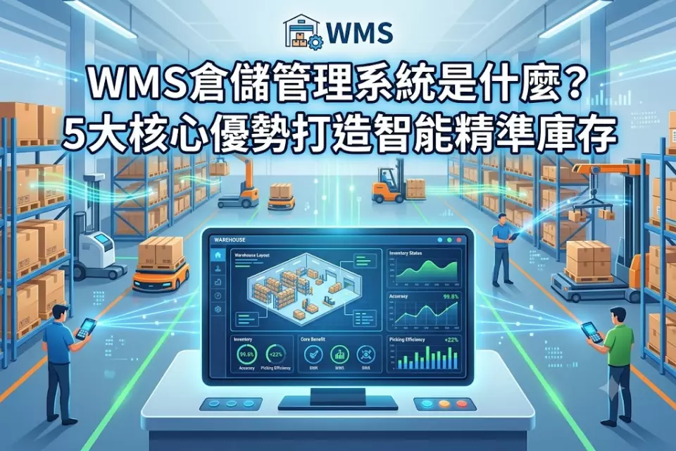 WMS倉儲管理系統是什麼？5大核心優勢打造智能精準庫存